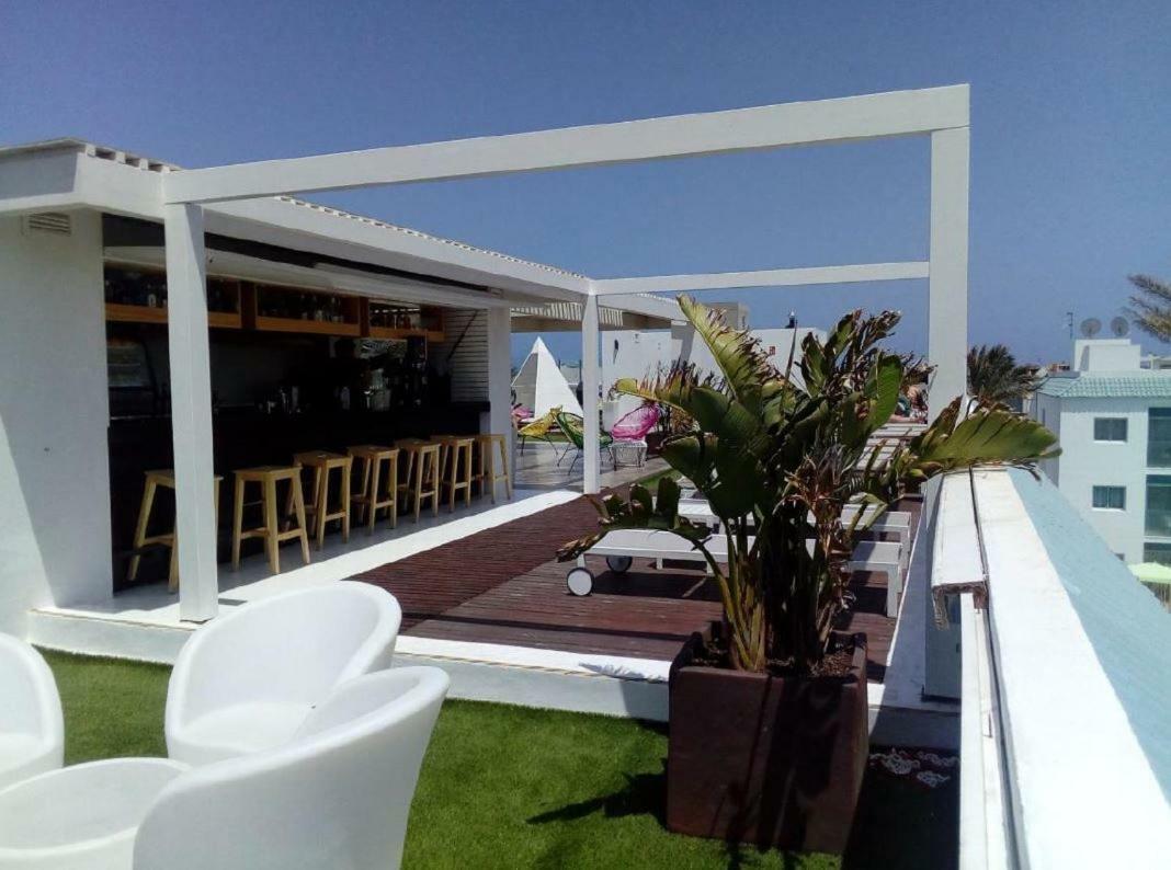 Cozy Flat With Amazing Roof Top In Corralejo Exterior foto